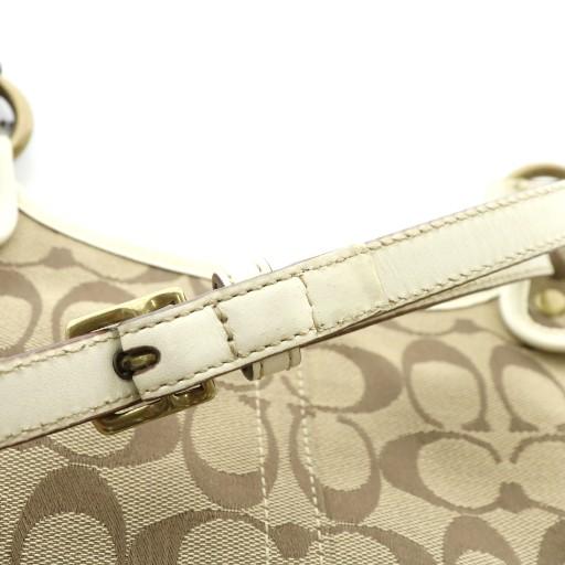 COACH（コーチ） ショルダーバッグ キャンバス レザー 皮革