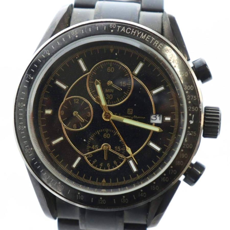サルバトーレ マーラ Salvatore Marra ジャンク品 SM-8010B 腕時計