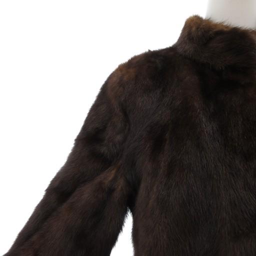 ランブルトン Rambulton ファーコート 毛皮 ミンクファー ミドル