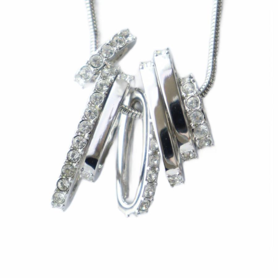 スワロフスキー SWAROVSKI ネックレス アクセサリー ペンダント ロゴ