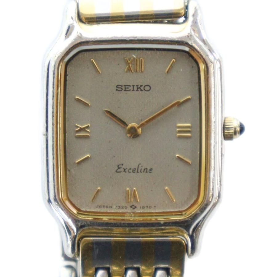 セイコー SEIKO 7320-6530 Exceline エクセリーヌ 腕時計 ウォッチ