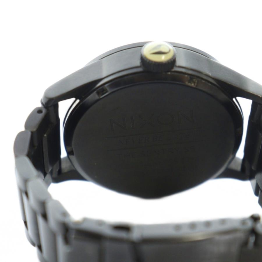 NIXON ニクソン 腕時計 NEVER BE LATE THE SENTRY クオーツ 堺市 石津【ジャングルジャングルサカイ石津店】 ニクソン NIXON NEVER BE LATE THE SENTRY SS 腕時計 ウォッチ
