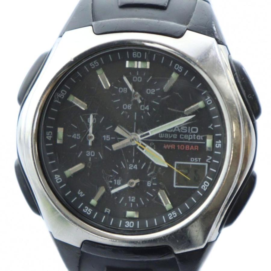 CASIO（カシオ） CASIO wave ceptor 腕時計 ウォッチ ソーラー ロゴ 