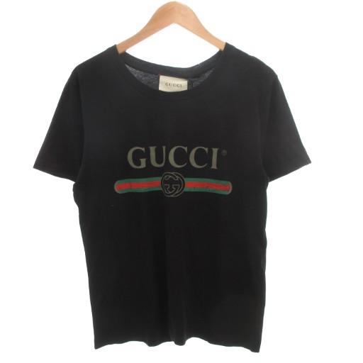 GUCCI（グッチ） 未使用品 タグ付き ロゴ ウォッシュドオーバーサイズ 
