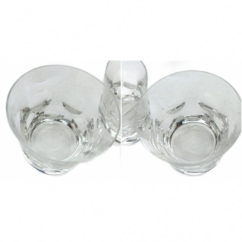 未使用品 バカラ Baccarat ベルーガ ロックグラス タンブラー ペア 2個  