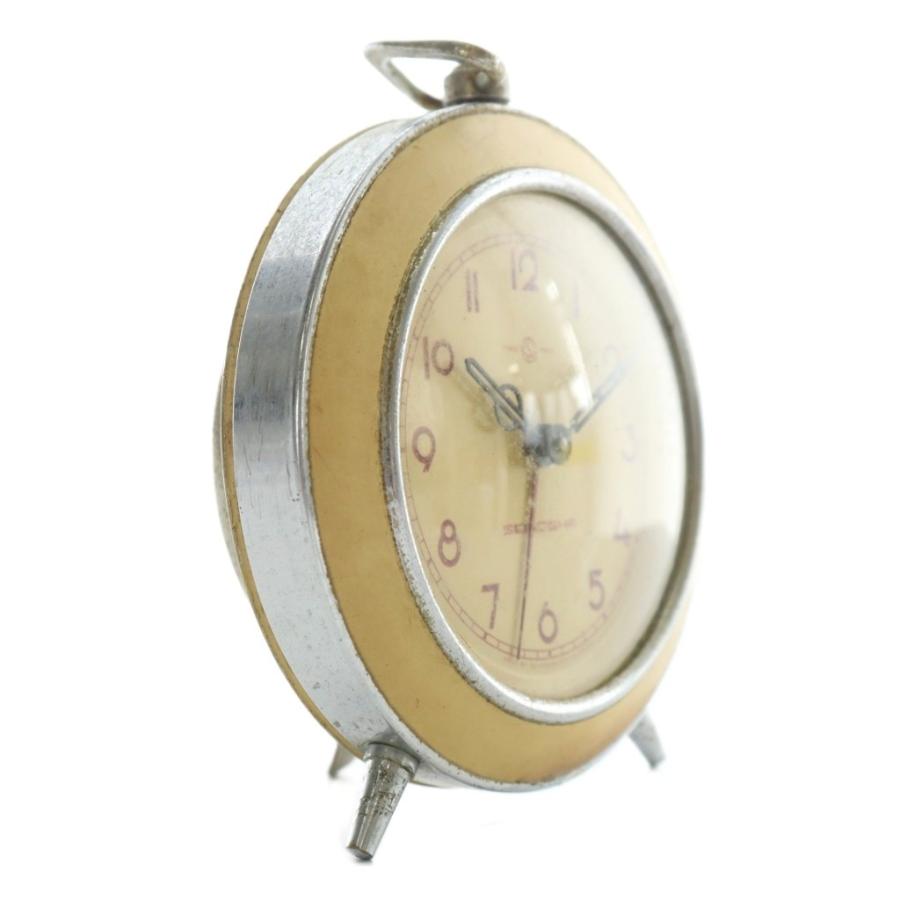 精工舎（現セイコー） 置き時計 アンティーク ジャンク セイコー SEIKO ジャンク品 SEIKOSYA 精工舎 置き時計 目覚まし時計