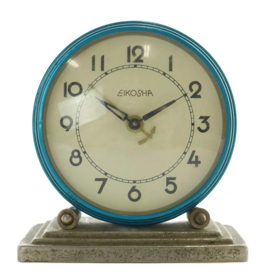 セイコー SEIKO ジャンク品 EIKOSHA 英工舎 置き時計 目覚まし時計 手