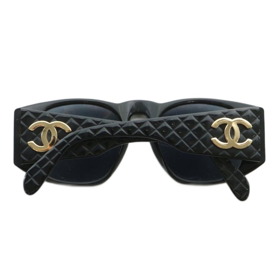 【極美品】CHANEL シャネル　ココマーク　マトラッセ　サングラス CHANEL シャネル マトラッセ 眼鏡 サングラス セルフレーム