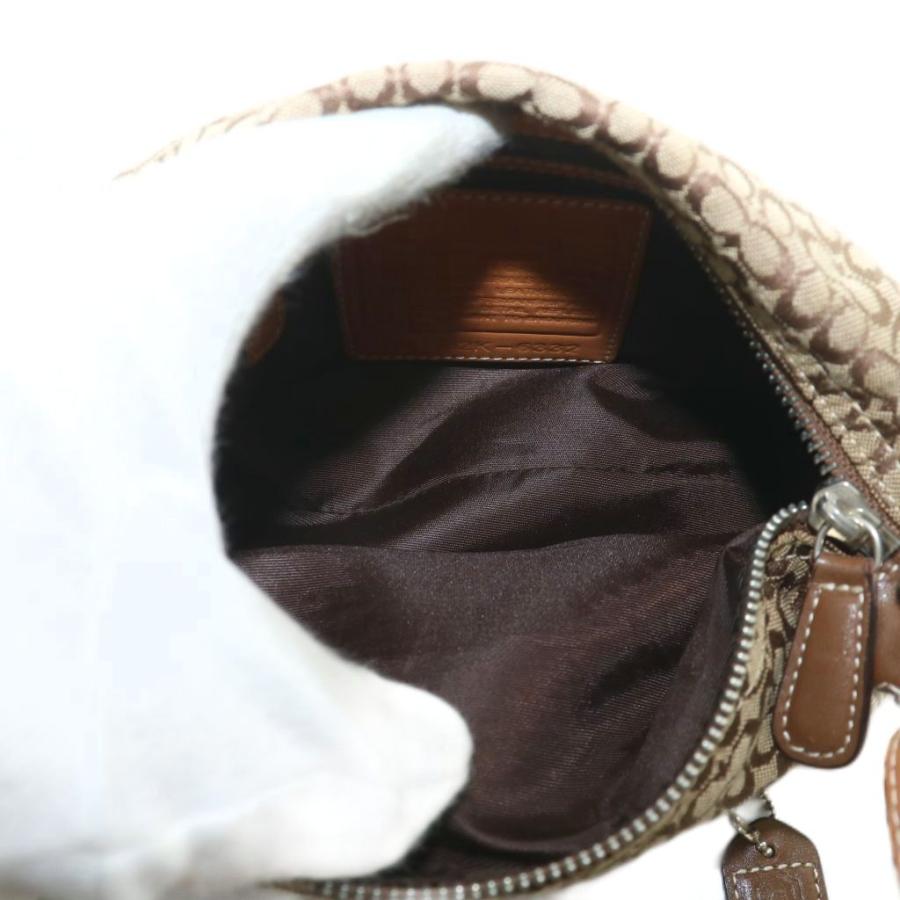 COACH（コーチ） ハンドバッグ ワンショルダー キャンバス レザー ミニ