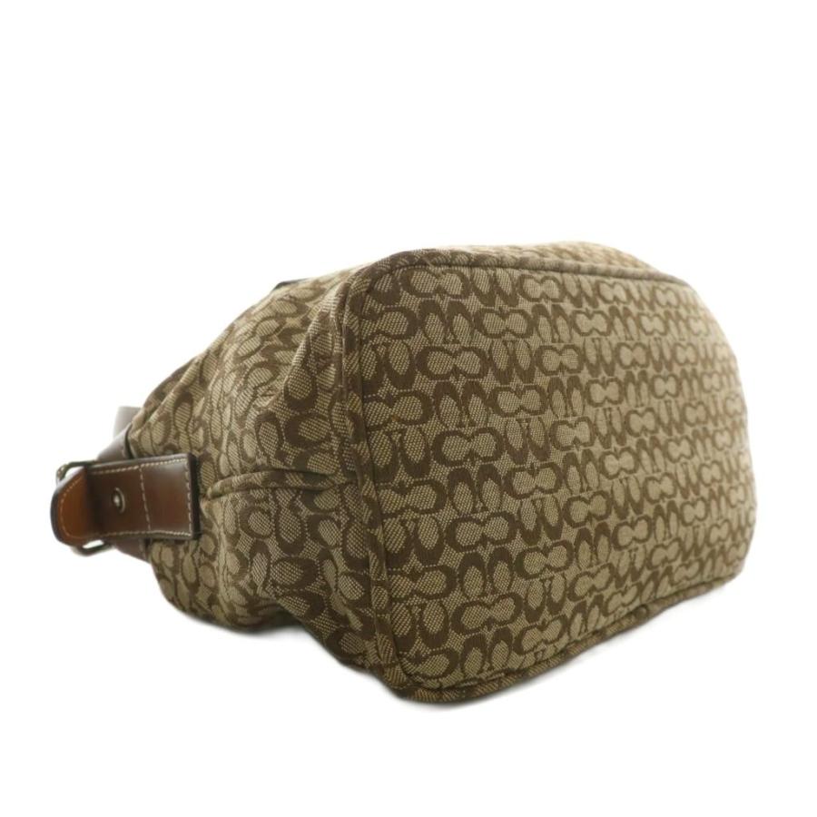 COACH（コーチ） ハンドバッグ ワンショルダー キャンバス レザー ミニ