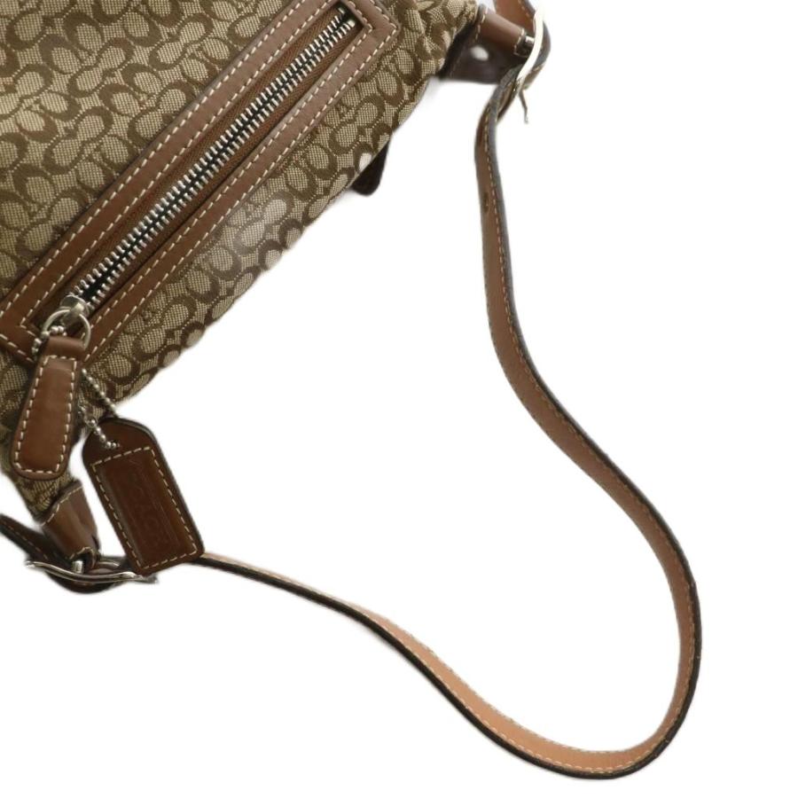 COACH（コーチ） ハンドバッグ ワンショルダー キャンバス レザー ミニ