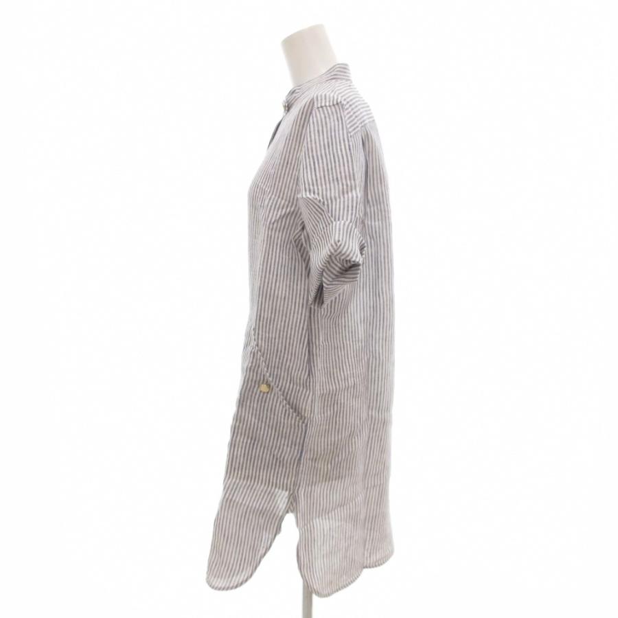 新品タグ付き　マックスマーラ　シャツワンピース　ベルト　ブルー　44 Max Mara - 美品 マックスマーラ Max Mara WEEKEND シャツ ワンピース