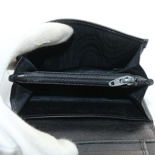 PRADA（プラダ） 二つ折り 財布 ミニ ウォレット サフィアーノ レザー