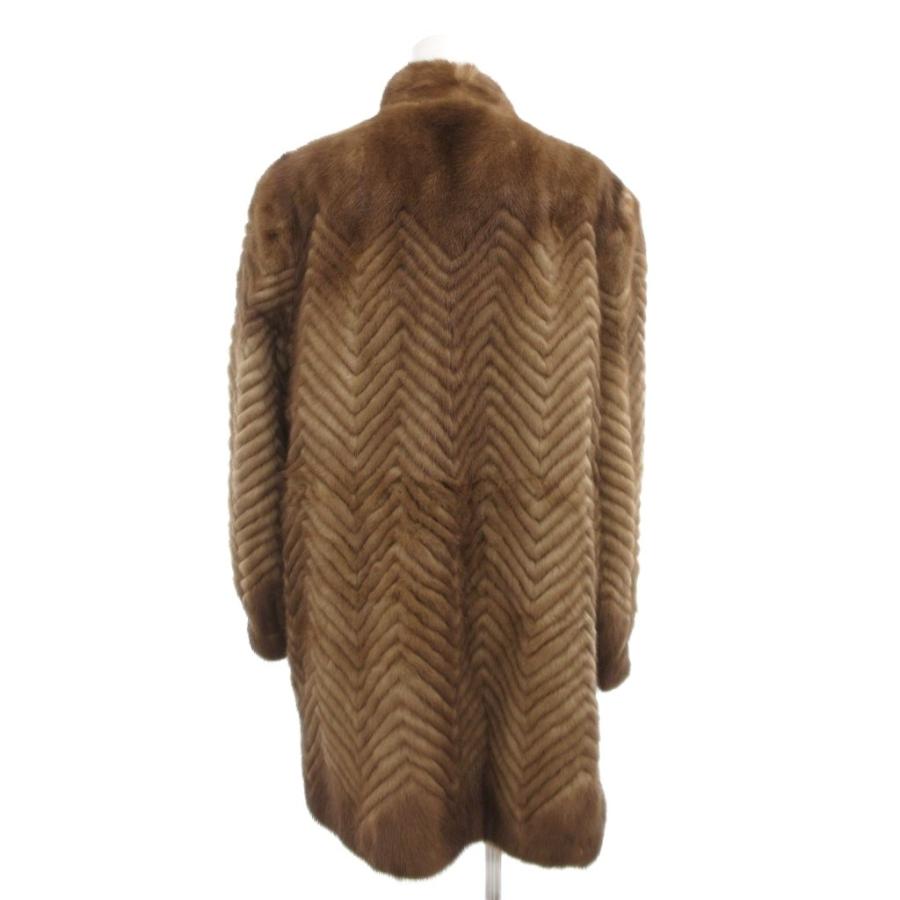 【中古】TOGU ファーコート 毛皮 ミンク ミドル丈 11 ミンク /JS ■GY18 レディース TOGU ファーコート 毛皮 ミンク ミドル丈 11 /JS □GY18 レディース