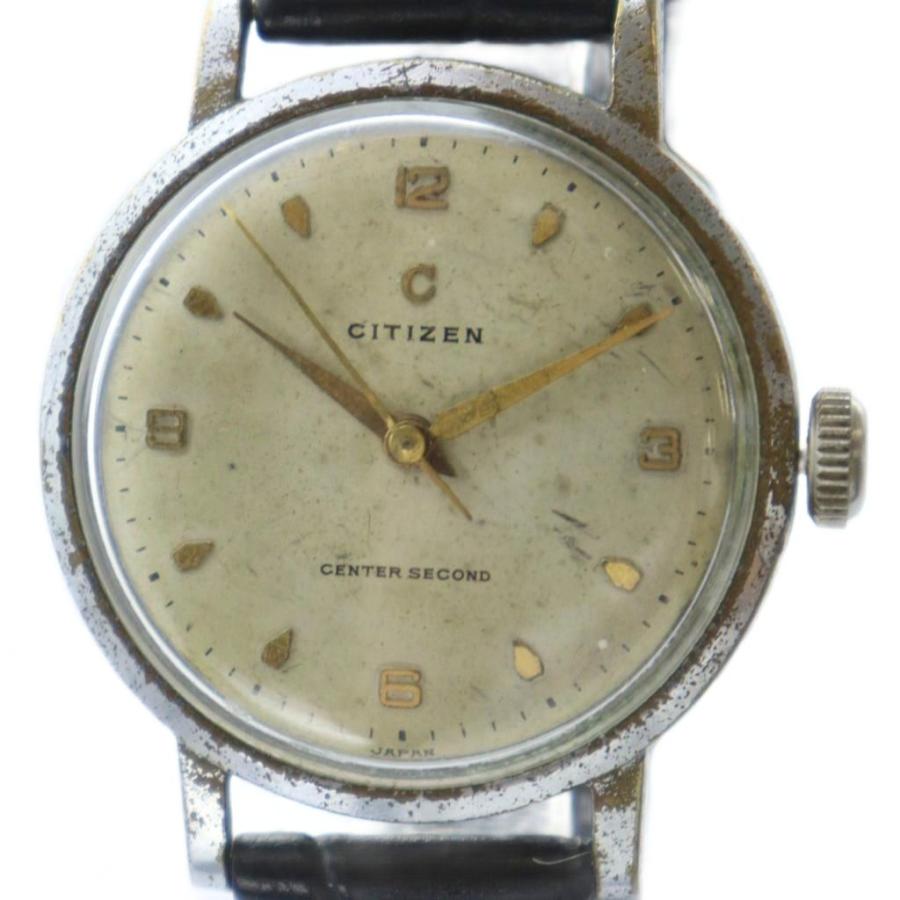 シチズン CITIZEN ジャンク CENTER SECOND センターセコンド Cマーク