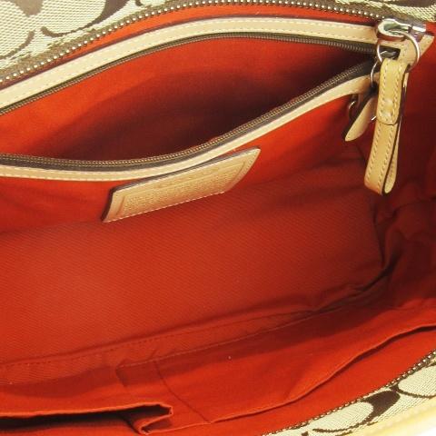 COACH（コーチ） ハンドバッグ キャンバス レザー 革 シグネチャー
