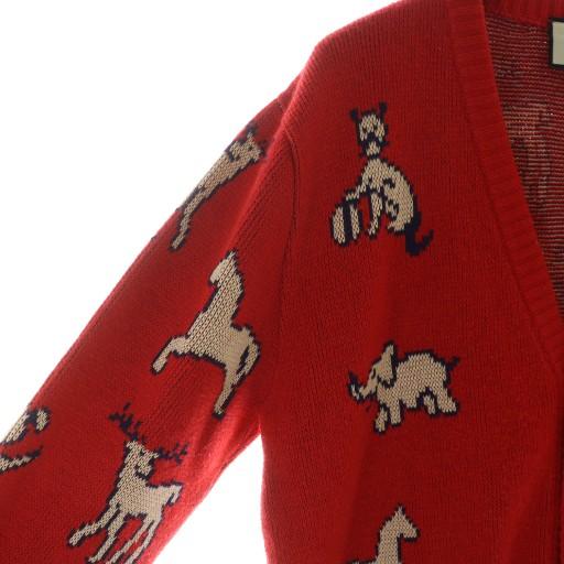 GUCCI（グッチ） GUCCI HAWAII カーディガン ウール コットン ニット V