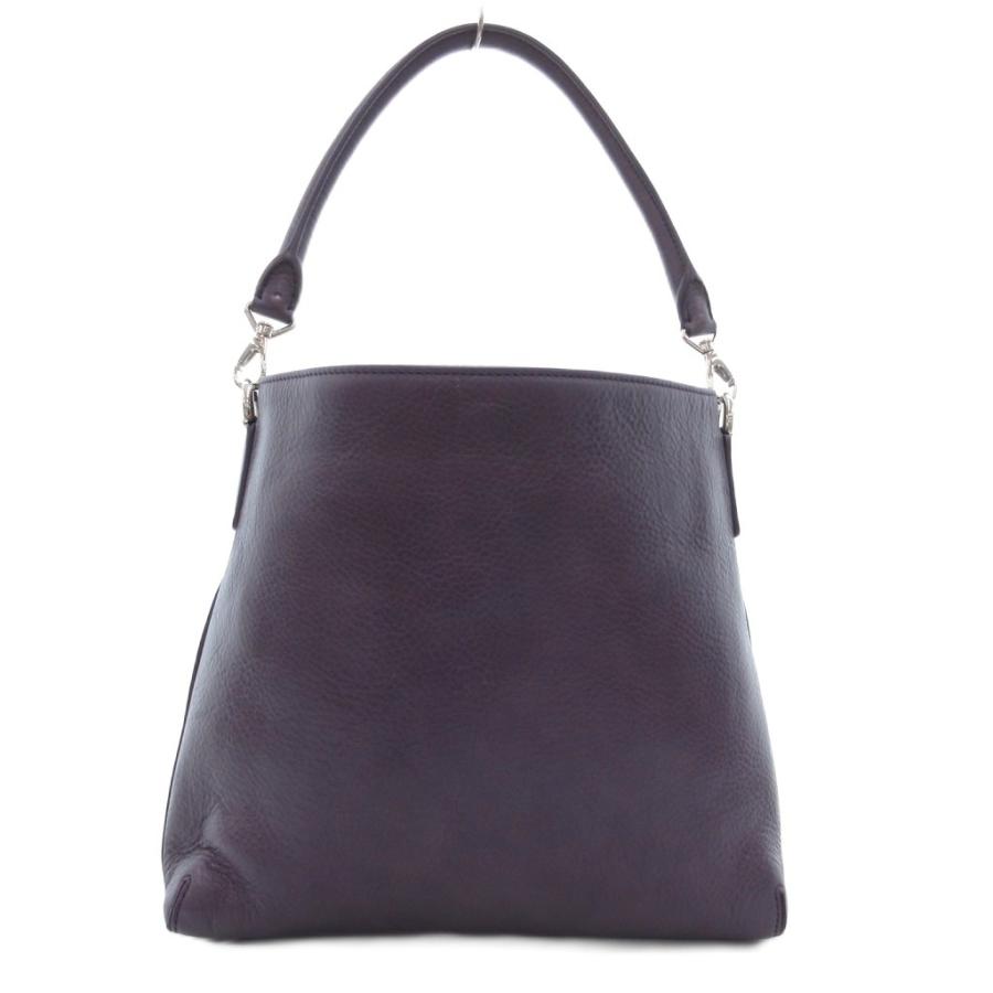 ヒロフ HIROFU トートバッグ ハンドバッグ ワンハンドル レザー ロゴ 