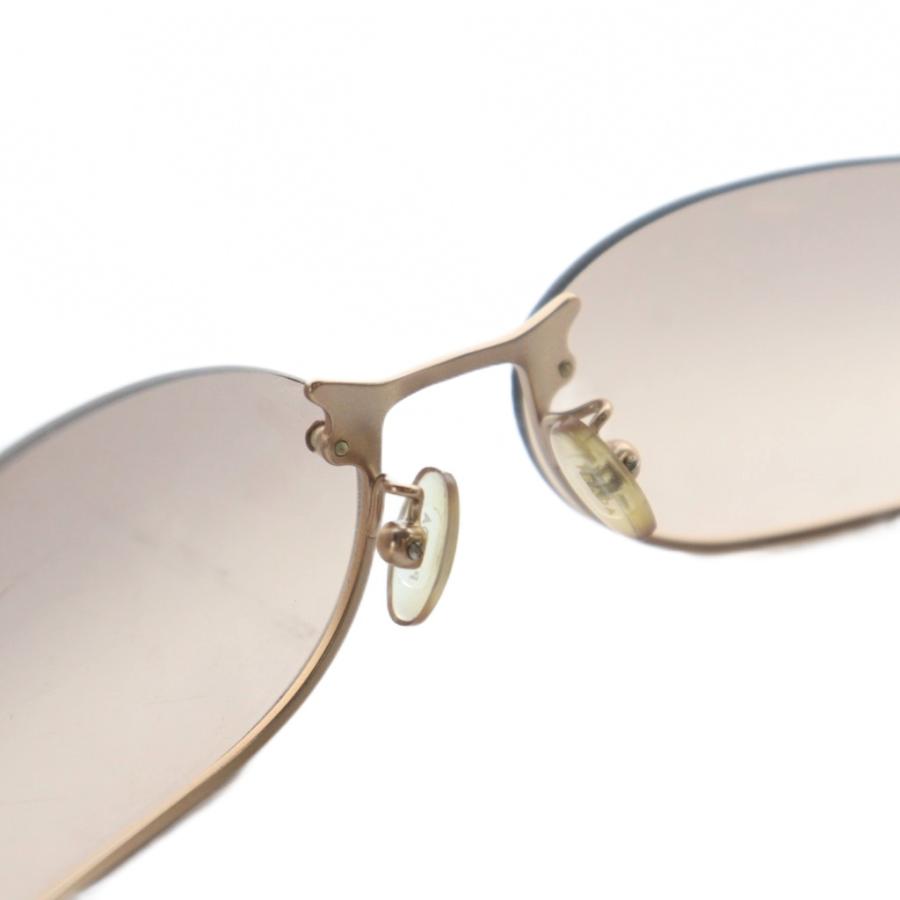 PRADA プラダ サングラス 眼鏡 めがね ハーフリム ロゴ カラーレンズ  