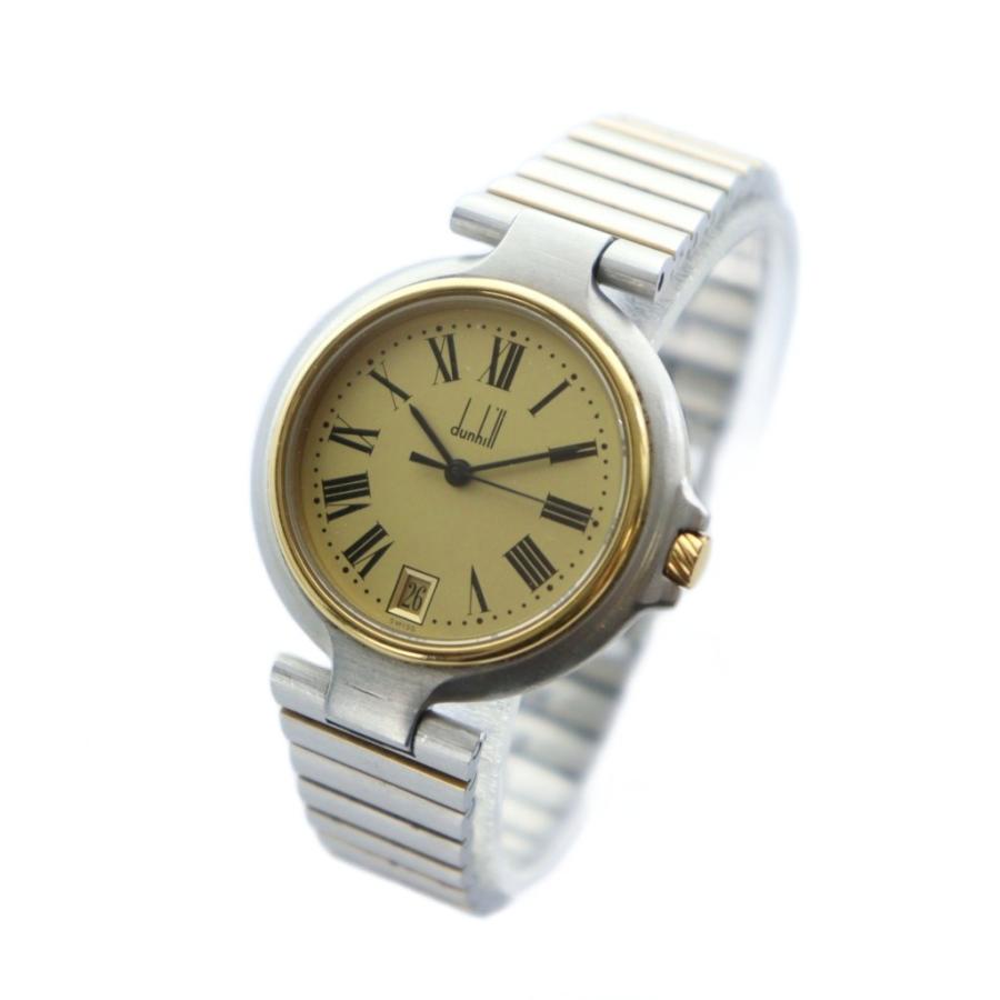 Dunhill 腕時計 シルバー/ゴールド dunhill ダンヒル 腕時計 ミレニアム ウォッチ クォーツ デイト
