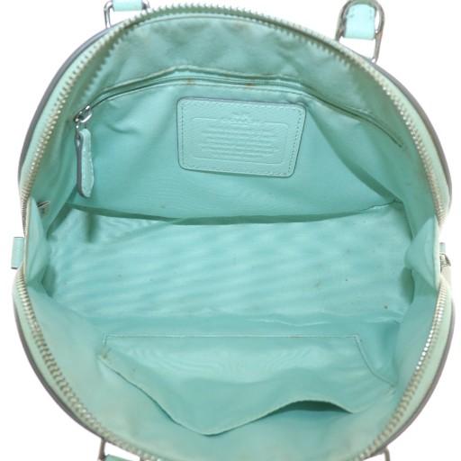 COACH（コーチ） ハンドバッグ ショルダー 2WAY レザー ロゴ シルバー