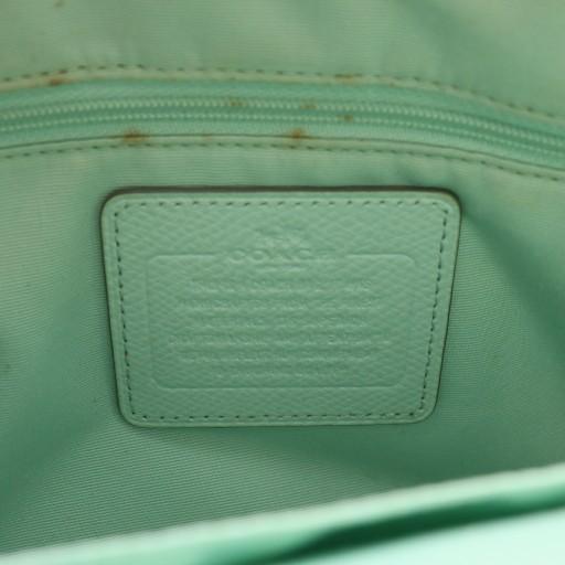 COACH（コーチ） ハンドバッグ ショルダー 2WAY レザー ロゴ シルバー