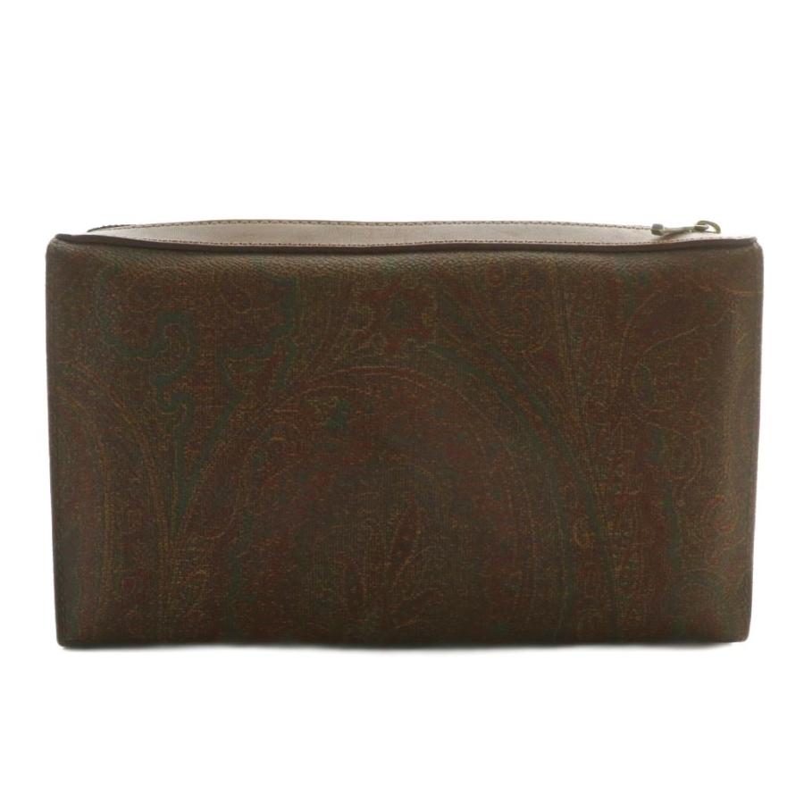 ETRO（エトロ） セカンドバッグ クラッチバッグ ポーチ PVC レザー 