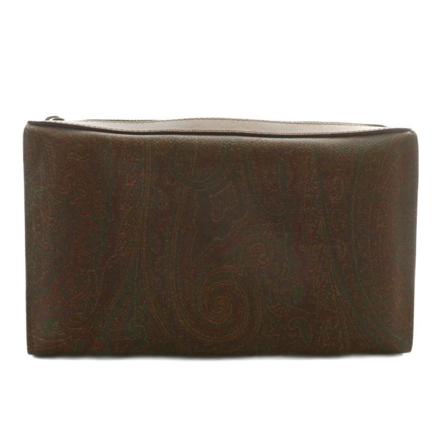 ETRO（エトロ） セカンドバッグ クラッチバッグ ポーチ PVC レザー 