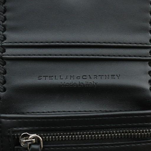 美品 STELLA McCARTNEY ブラック 財布 ファラベラ ファラベラ 二つ折り 長財布 黒 ブラック（2023/12/20買取