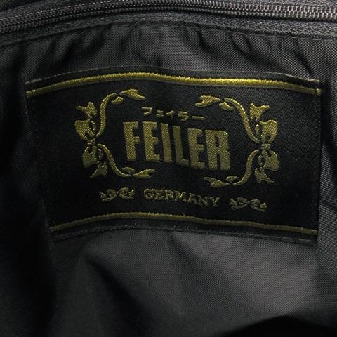 フェイラー FEILER トートバッグ ビッグサイズ レザー 革 シュニール
