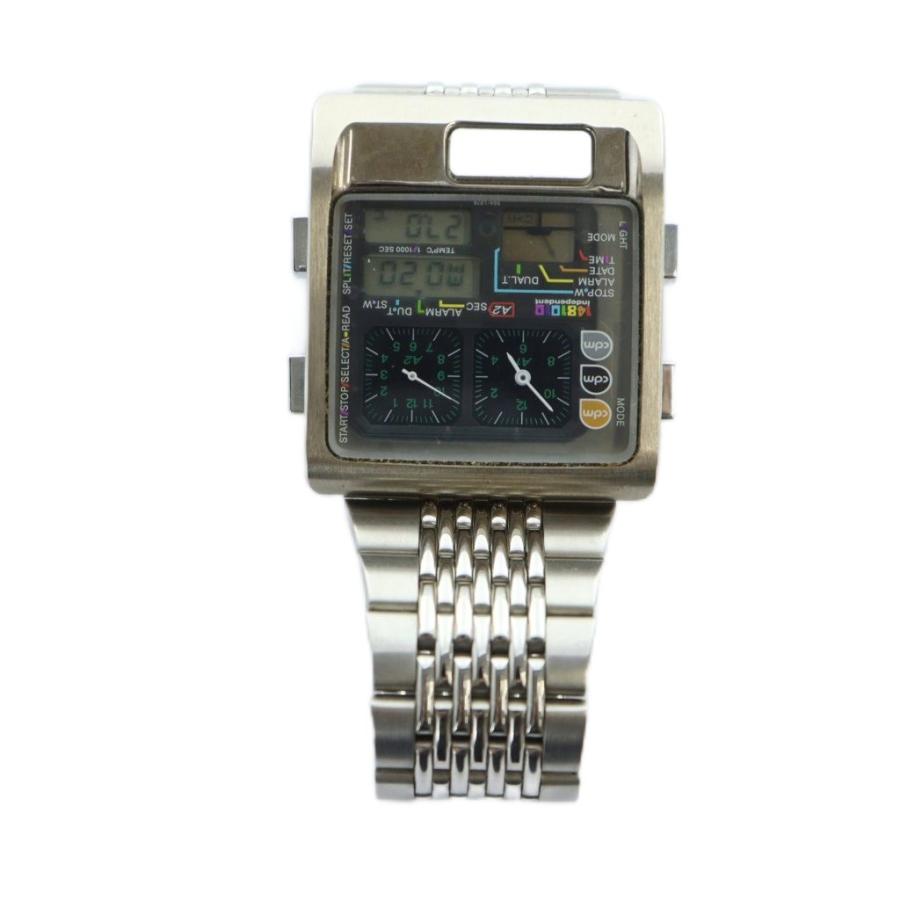 シチズンINDEPENDENT デジタル腕時計 ステンレス シチズン CITIZEN INDEPENDENT インディペンデント 8987-L19010 TA