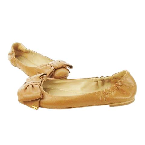 TORY BURCH（トリーバーチ） バレエシューズ フラットパンプス レザー
