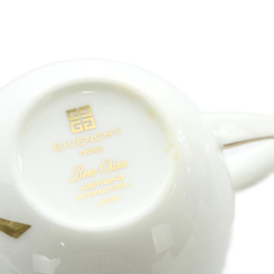 Givenchy 陶器皿 ホワイト 金縁デザイン Givenchy 陶器皿 ホワイト