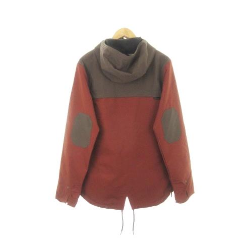 CAPP3L RIDE スノーボードジャケット Ｌ CAPP3L Snowboard Jacket/ Coat Womens SM. Brown Striped Ride