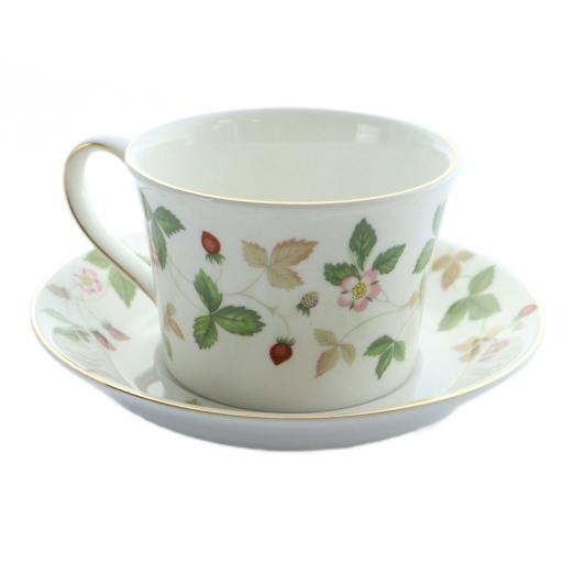 ウェッジウッド WEDGWOOD WILD STRAWBERRY カップ ソーサー 1客セット