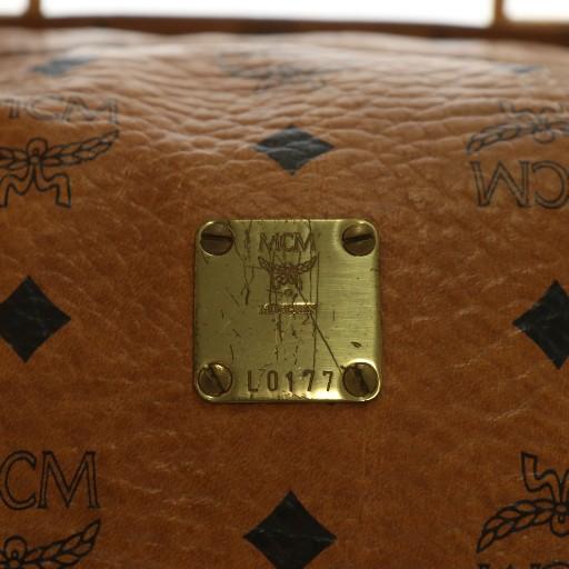 エムシーエム MCM ミニボストンバッグ ハンド ショルダー 2WAY レザー