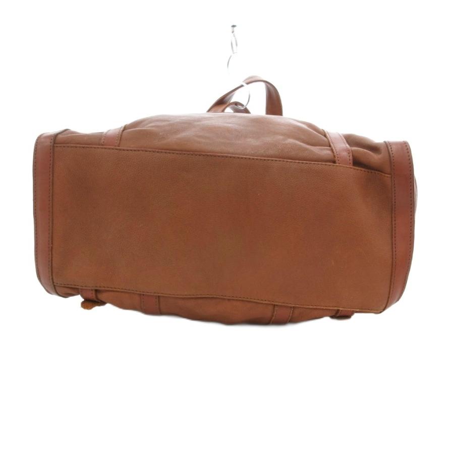 【中古】シーバイクロエ SEE BY CHLOE POYA ポヤ トートバッグ レザー ロゴ 茶 ブラウン /JS ■GY18 レディース SEE BY CHLOE（シーバイクロエ） SEE BY CHLOE POYA ポヤ トートバッグ