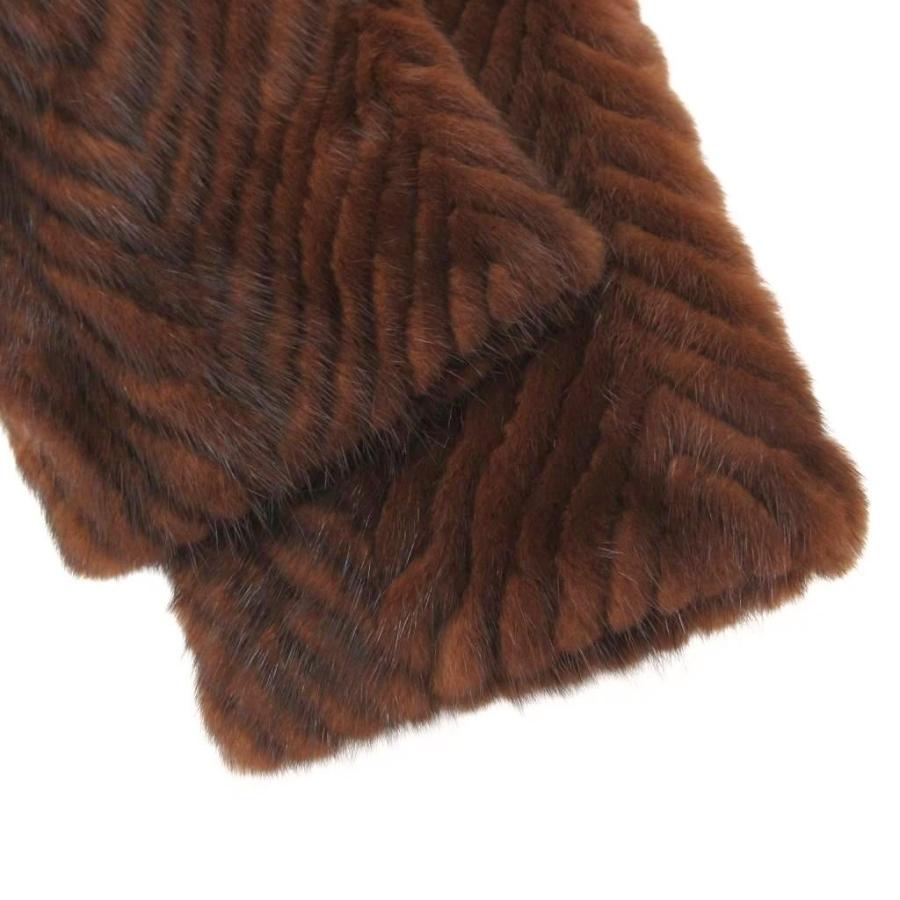 ルピアンファー LUPIAN FUR ファーコート 毛皮 ミンクファー 11 ダーク