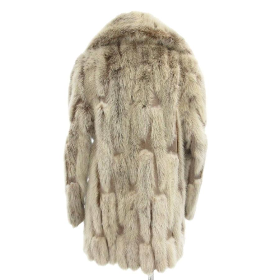 【中古】パロディー palody ファーコート 毛皮 ミンク ミドル丈 白 ホワイト /JS ■GY18 レディース パロディー palody ファーコート 毛皮 ミンク ミドル丈 白 ホワイト