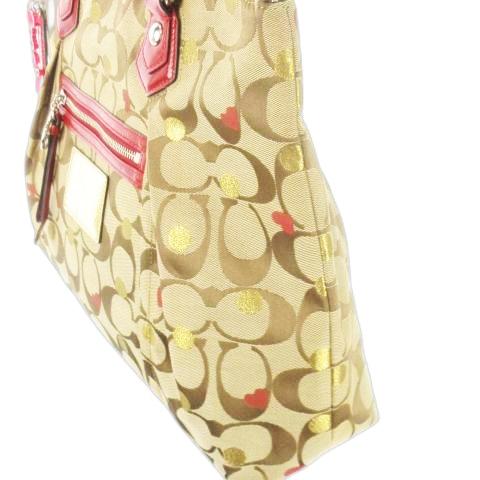 COACH（コーチ） COACH POPPY トートバッグ キャンバス レザー 革