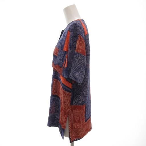 CELINE（セリーヌ） オールドセリーヌ ヴィンテージ ノーカラー シャツ