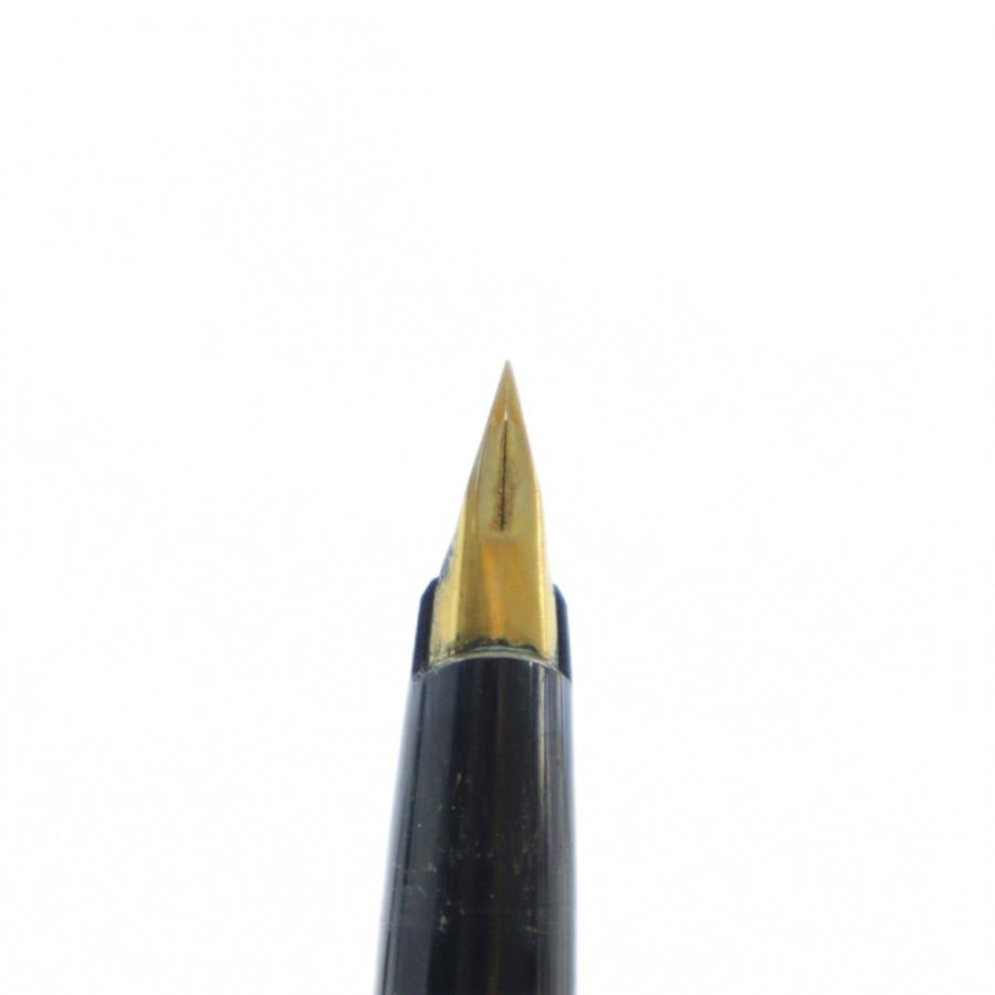 モンブラン 万年筆 文房具 筆記用具 ロゴ 筆記未確認 黒 ブラック ■GY11 モンブラン MONT BLANC 万年筆 文房具 筆記用具 ロゴ 筆記未確認 黒