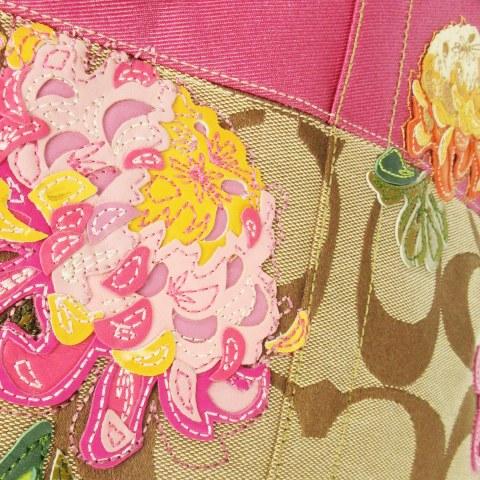 COACH（コーチ） トートバッグ キャンバス レザー 革 シグネチャー