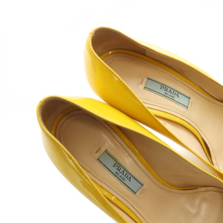 PRADA クリーム色 オープントゥパンプス 中古・古着通販】PRADA (プラダ) スリングバッグパンプス アイボリー