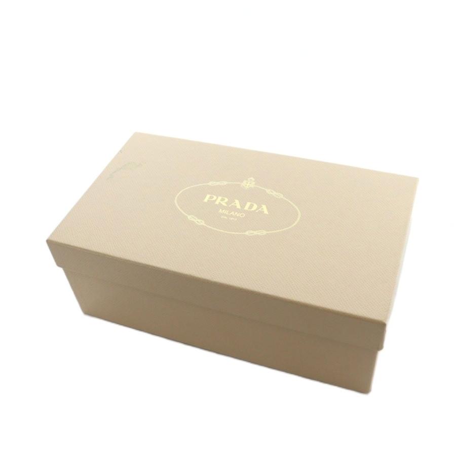 PRADA（プラダ） パンプス ハイヒール ロゴ ポインテッドトゥ エナメル