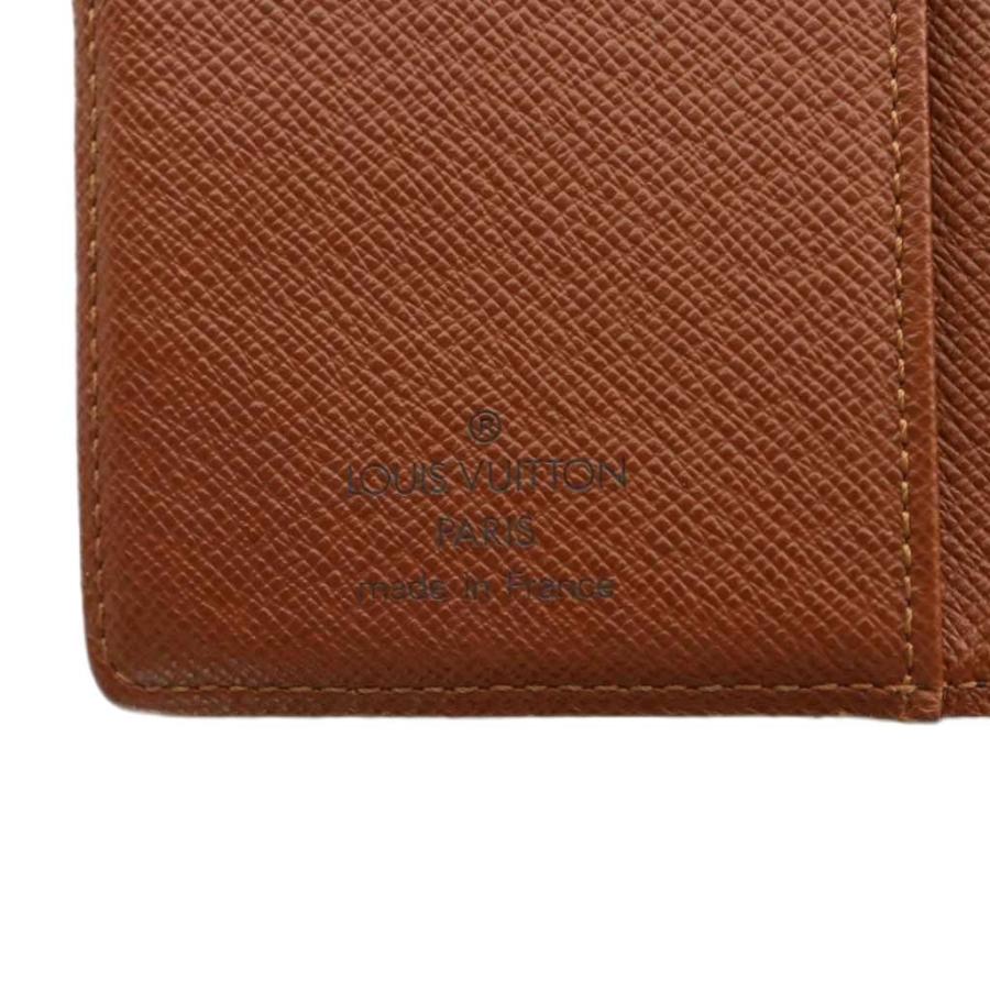 ルイヴィトン LOUIS VUITTON アジェンダ PM システム手帳カバー PVC レザー モノグラム 総柄 茶色 ブラウンの画像