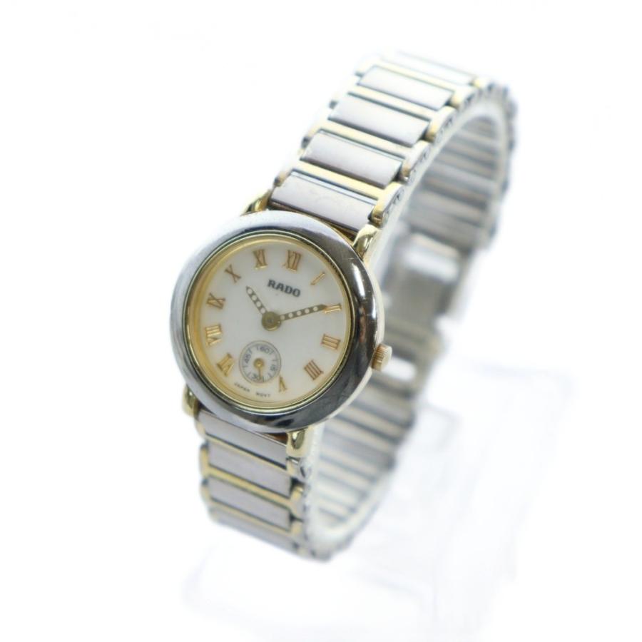 ラドー RADO ジャンク品 5001L 腕時計 ウォッチ クォーツ 白文字盤