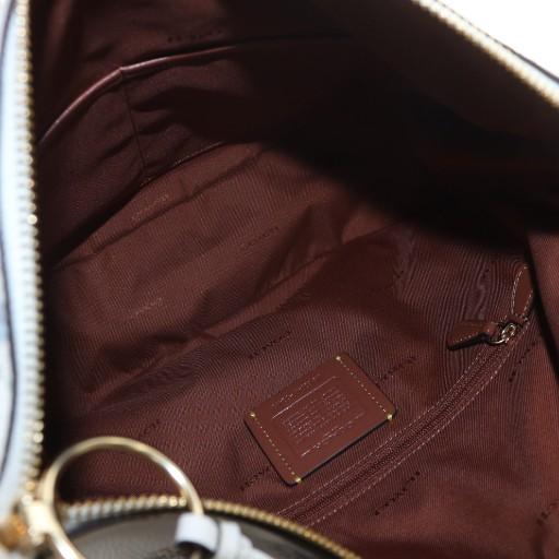 COACH（コーチ） トートバッグ ショルダーバッグ 2WAY ロゴ PVC レザー