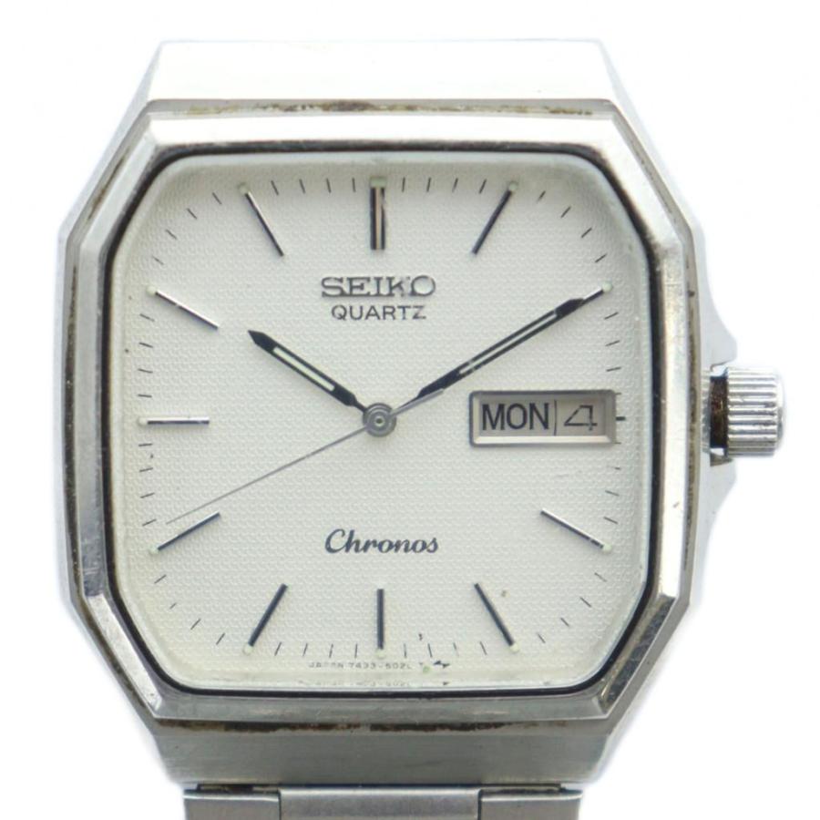 セイコー SEIKO ジャンク品 クロノス 7433-5010 腕時計 ウォッチ