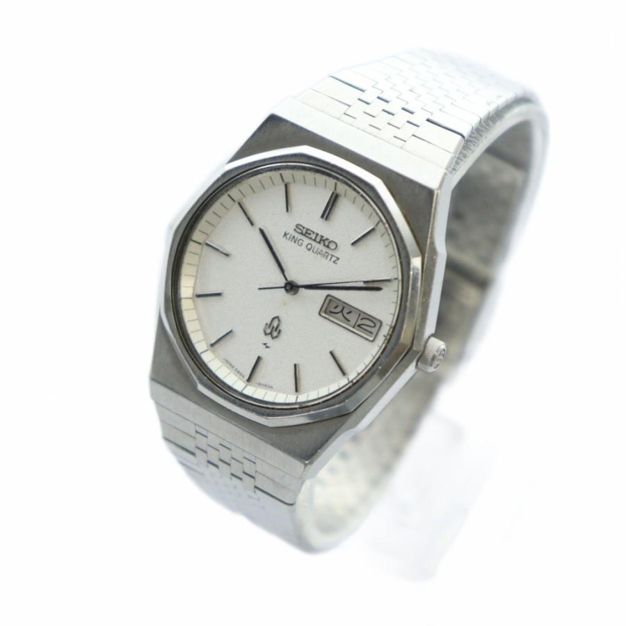 セイコー SEIKO ジャンク品 KING QUARTZ キング クォーツ 5856-8080